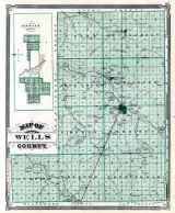 Ossian, Wells County, Indiana State Atlas 1876
